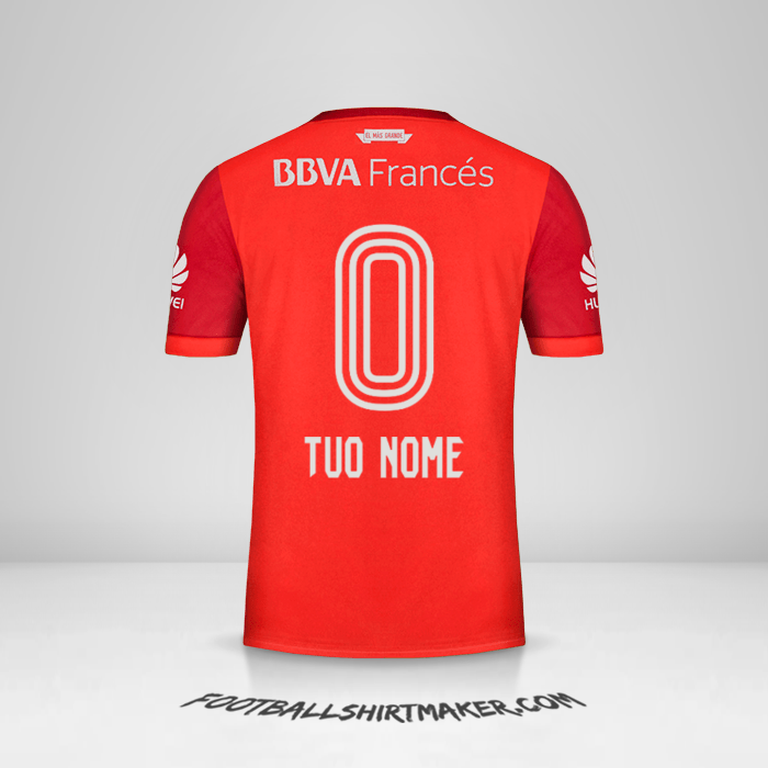 Maglia River Plate 2017/18 II -  tuo nome - 0