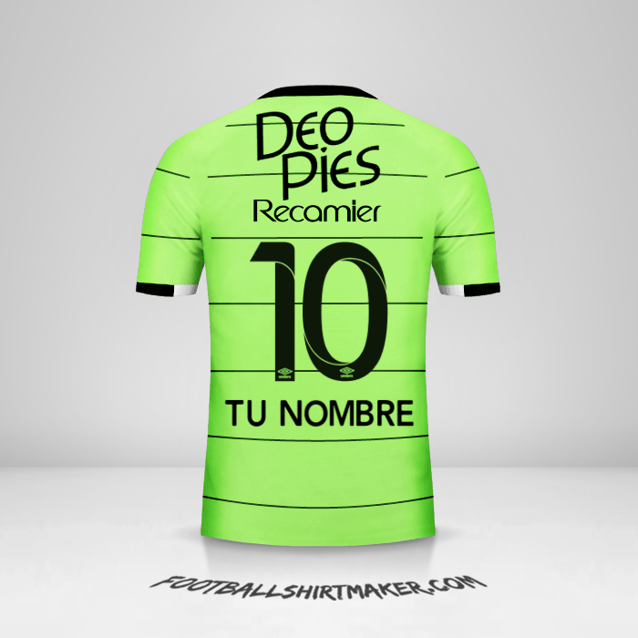 Jersey Deportivo Cali 2017 III número 10 tu nombre