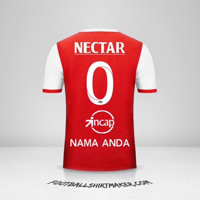 Jersey Independiente Santa Fe 2017 -  nama anda - 0