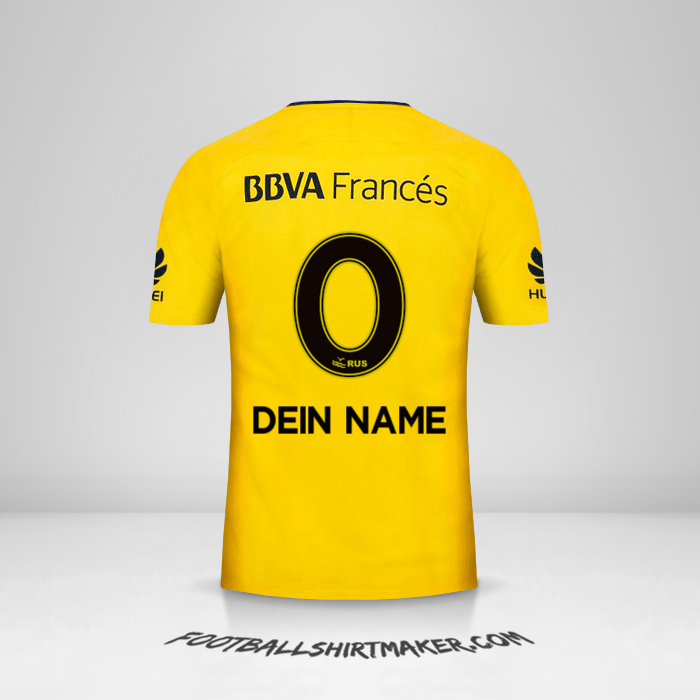 Trikot Boca Juniors 2017/18 II -  dein name - 0