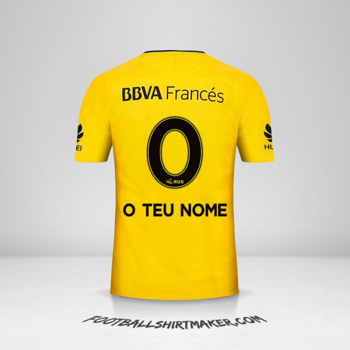 Camisola Boca Juniors 2017/18 II -  o teu nome - 0