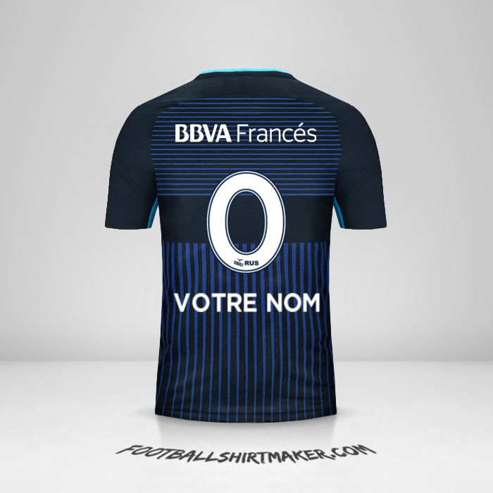 Maillot Boca Juniors 2017/18 III -  votre nom - 0