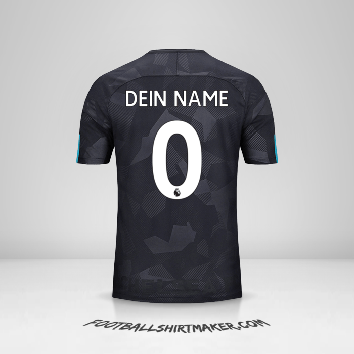 Trikot Chelsea 2017/18 III -  dein name - 0