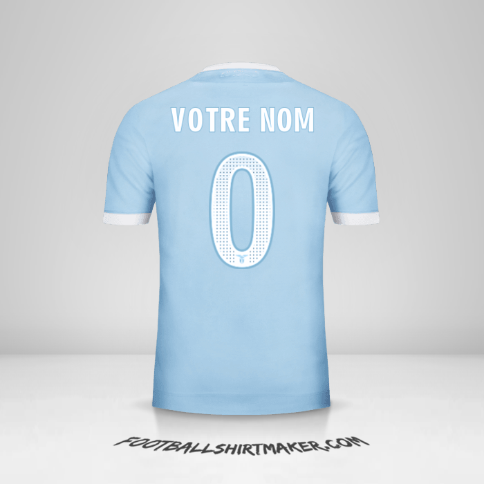 Maillot SS Lazio 2017/18 -  votre nom - 0