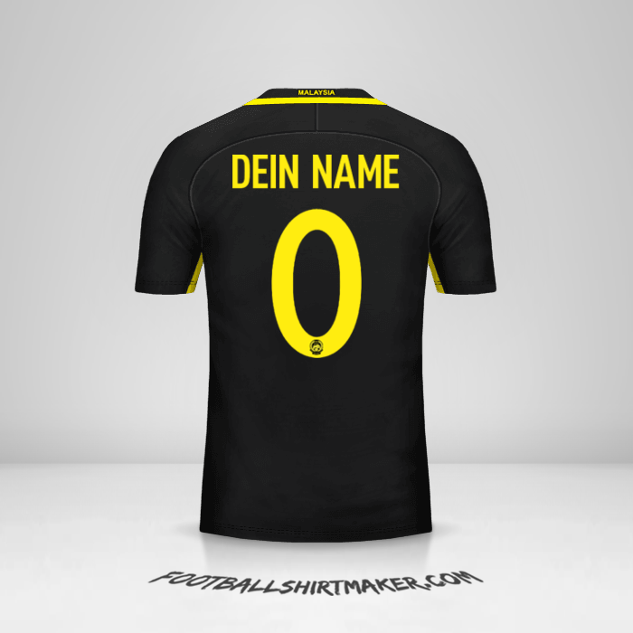 Trikot Malaysia 2016/17 -  dein name - 0