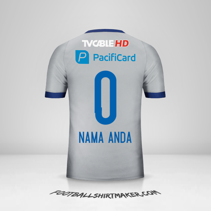 Jersey Emelec 2017 II -  nama anda - 0