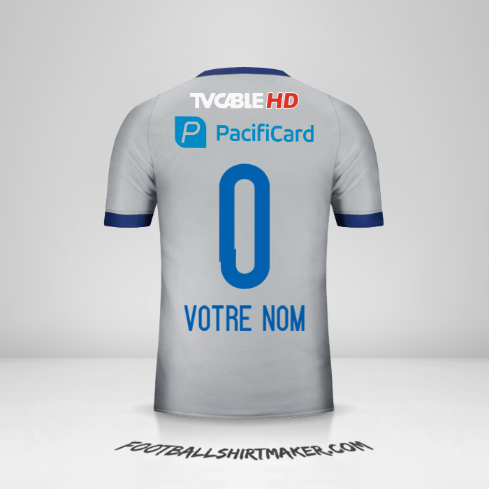 Maillot Emelec 2017 II -  votre nom - 0