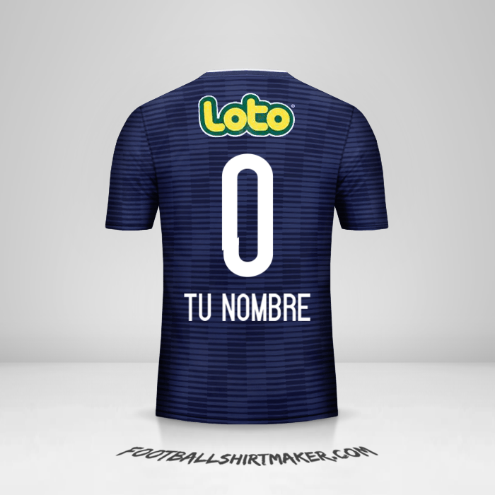 Camiseta Universidad de Chile 2017/18 -  tu nombre - 0