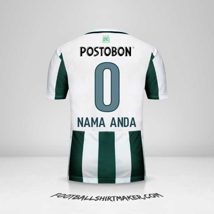 Jersey Atletico Nacional 2015 -  nama anda - 0