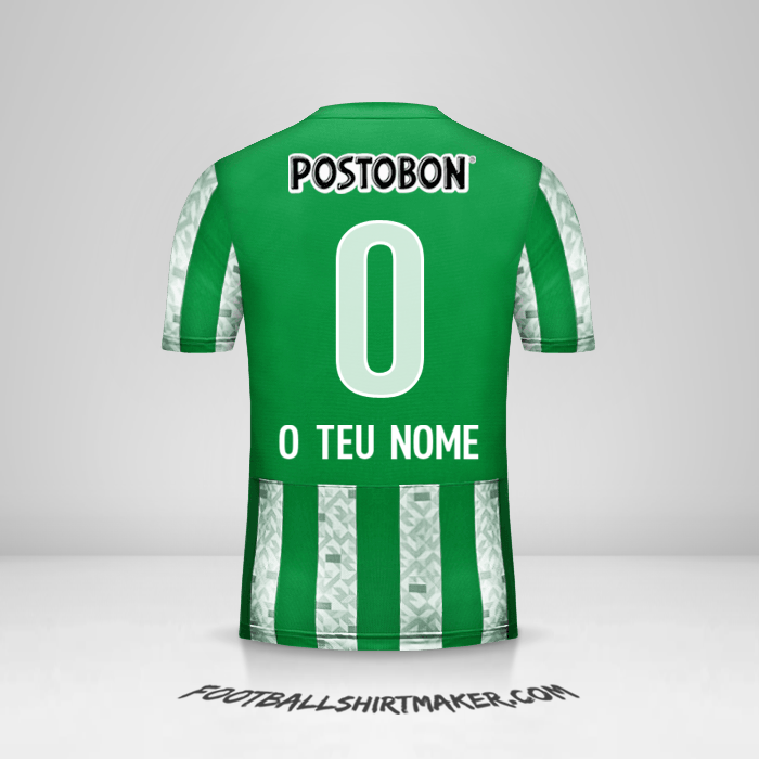 Camisola Atletico Nacional 2014 -  o teu nome - 0