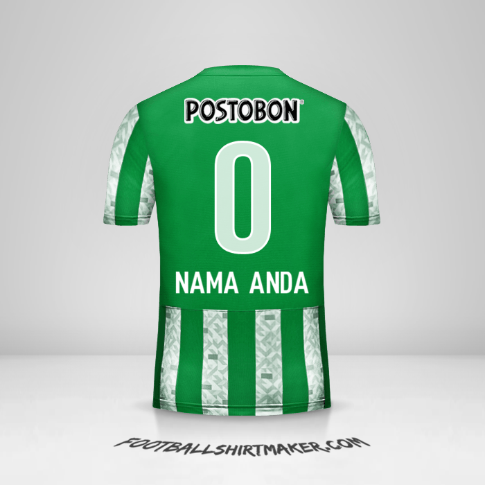 Jersey Atletico Nacional 2014 -  nama anda - 0