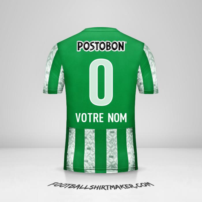 Maillot Atletico Nacional 2014 -  votre nom - 0