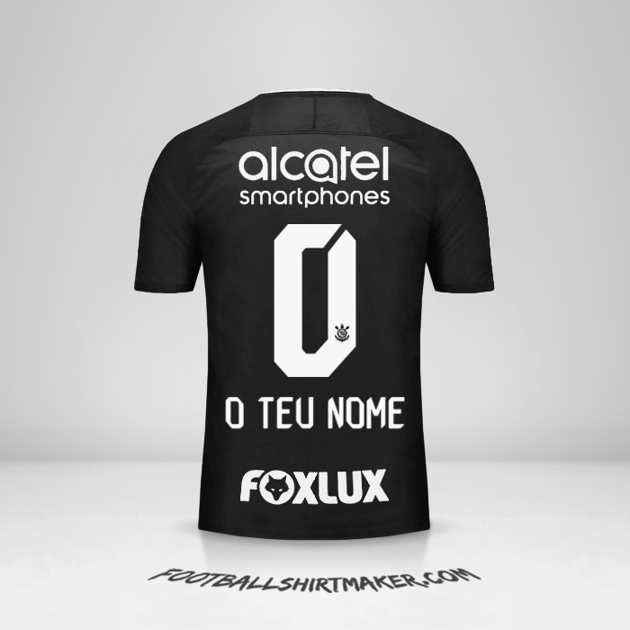 Camisola Corinthians 2017/18 II -  o teu nome - 0