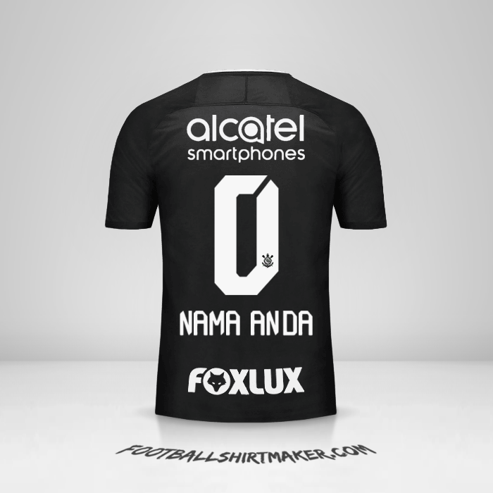 Jersey Corinthians 2017/18 II -  nama anda - 0