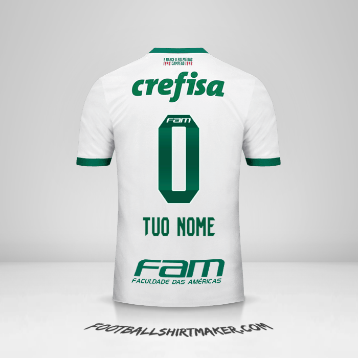 Maglia Palmeiras 2017 II -  tuo nome - 0