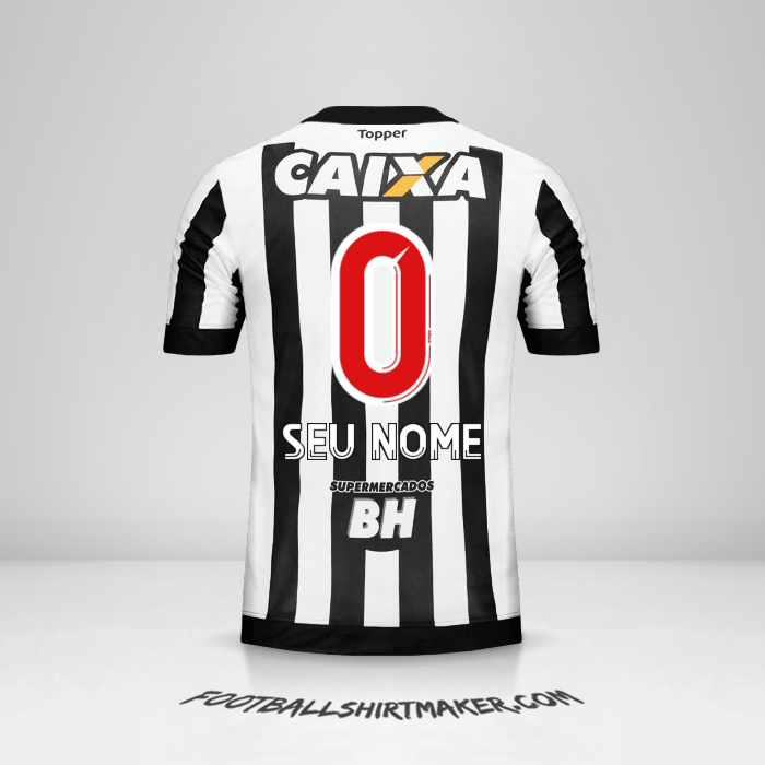 Camisa Atletico Mineiro 2017 -  seu nome - 0