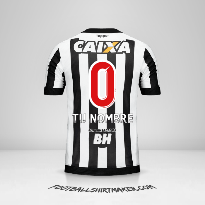 Camiseta Atletico Mineiro 2017 -  tu nombre - 0