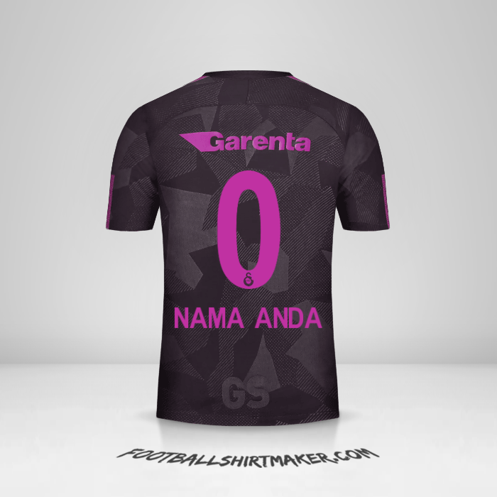 Jersey Galatasaray SK 2017/18 III -  nama anda - 0