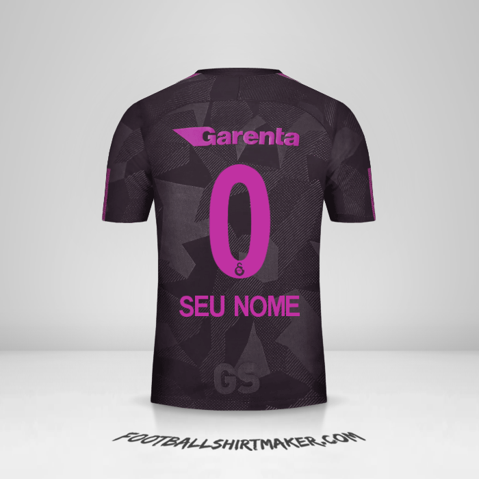 Camisa Galatasaray SK 2017/18 III -  seu nome - 0