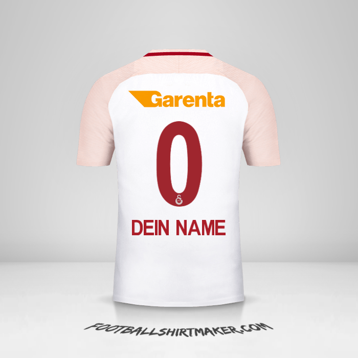 Trikot Galatasaray SK 2017/18 II -  dein name - 0