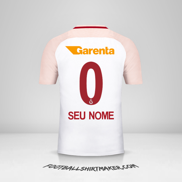 Camisa Galatasaray SK 2017/18 II -  seu nome - 0