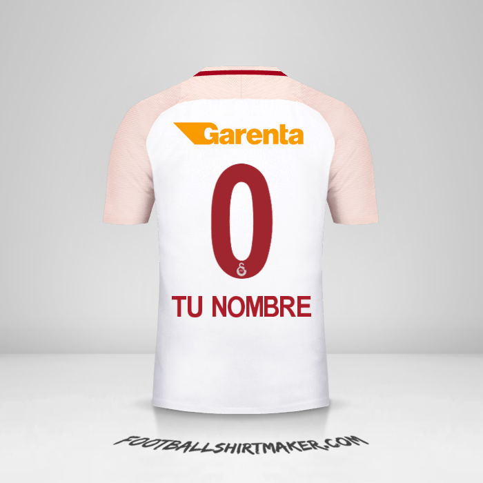 Jersey Galatasaray SK 2017/18 II -  tu nombre - 0