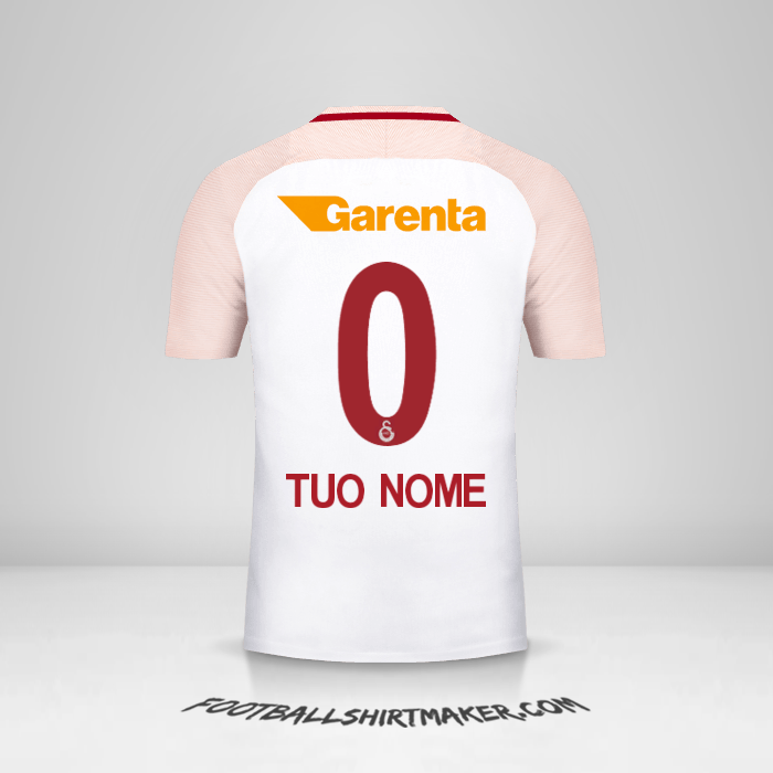 Maglia Galatasaray SK 2017/18 II -  tuo nome - 0