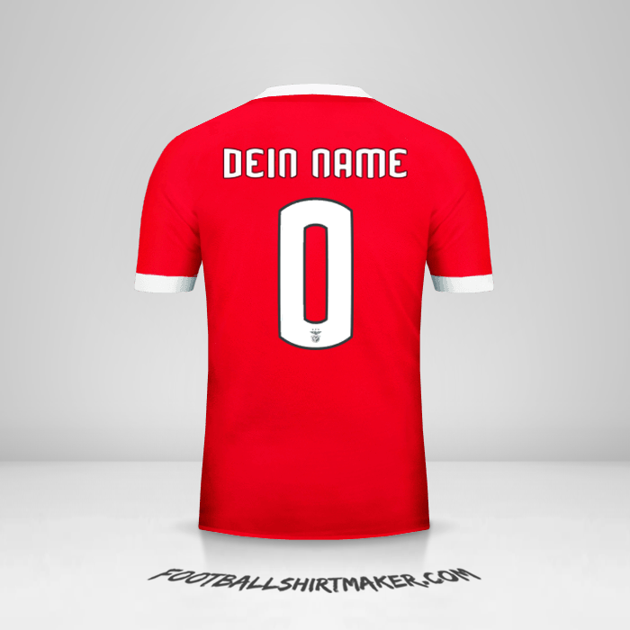 Trikot SL Benfica 2017/18 Cup -  dein name - 0