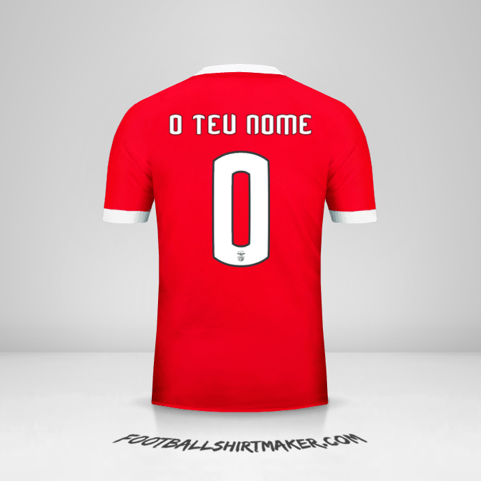 Camisola SL Benfica 2017/18 Cup -  o teu nome - 0