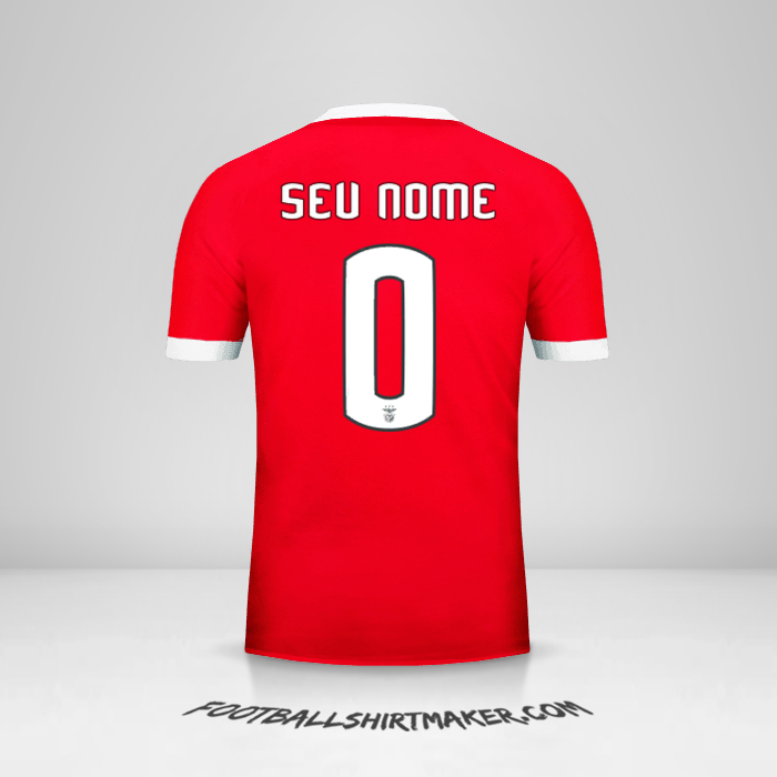 Camisa SL Benfica 2017/18 Cup -  seu nome - 0