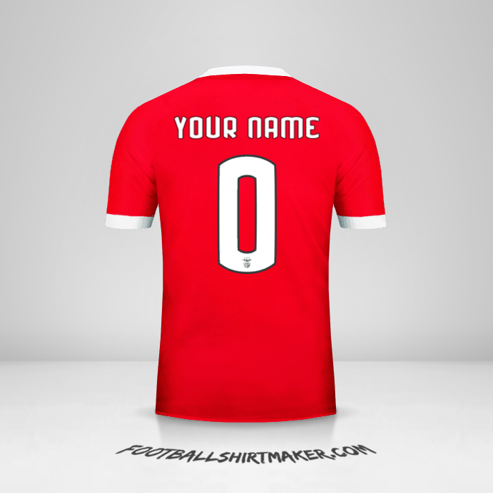 SL Benfica 2017/18 Cup jersey number 0 your name