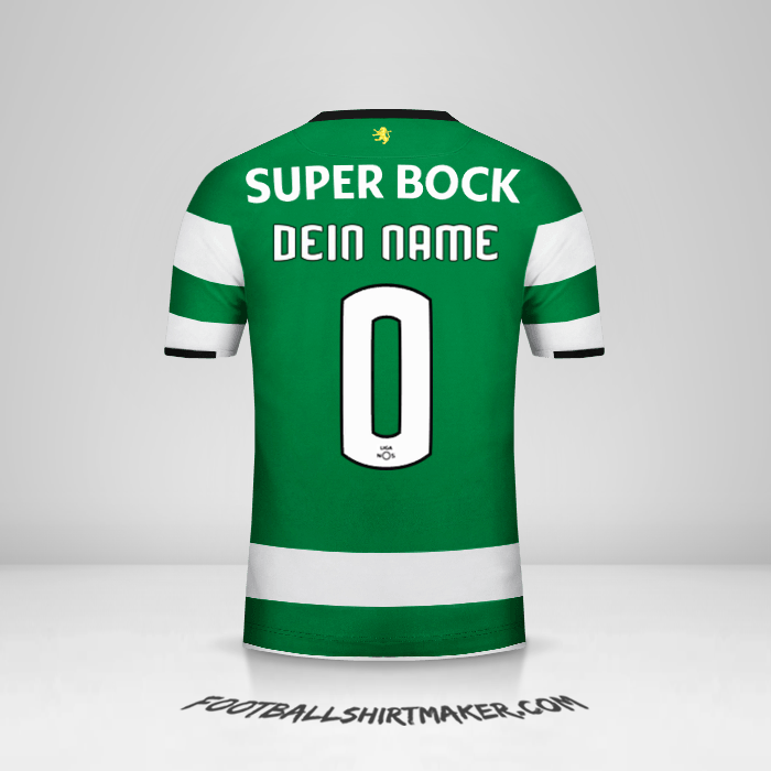 Trikot Sporting Clube 2017/18 -  dein name - 0