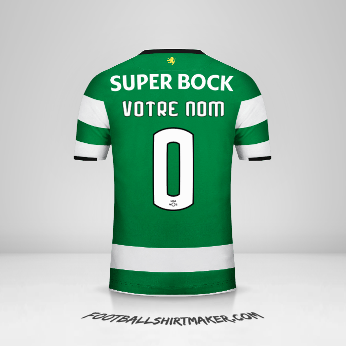 Maillot Sporting Clube 2017/18 -  votre nom - 0