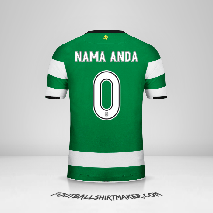 Jersey Sporting Clube 2017/18 Cup -  nama anda - 0