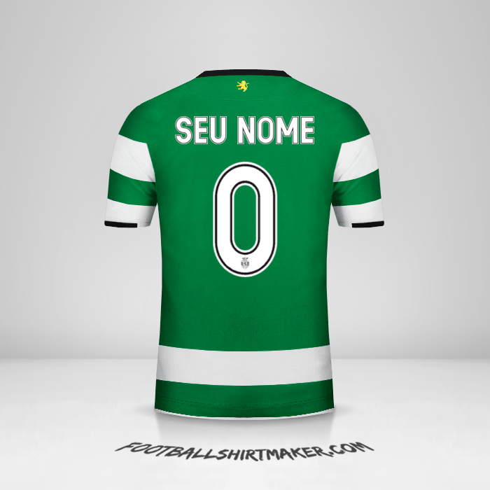 Camisa Sporting Clube 2017/18 Cup -  seu nome - 0