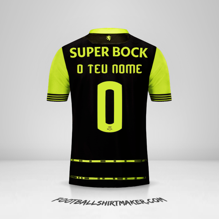 Camisola Sporting Clube 2017/18 II -  o teu nome - 0