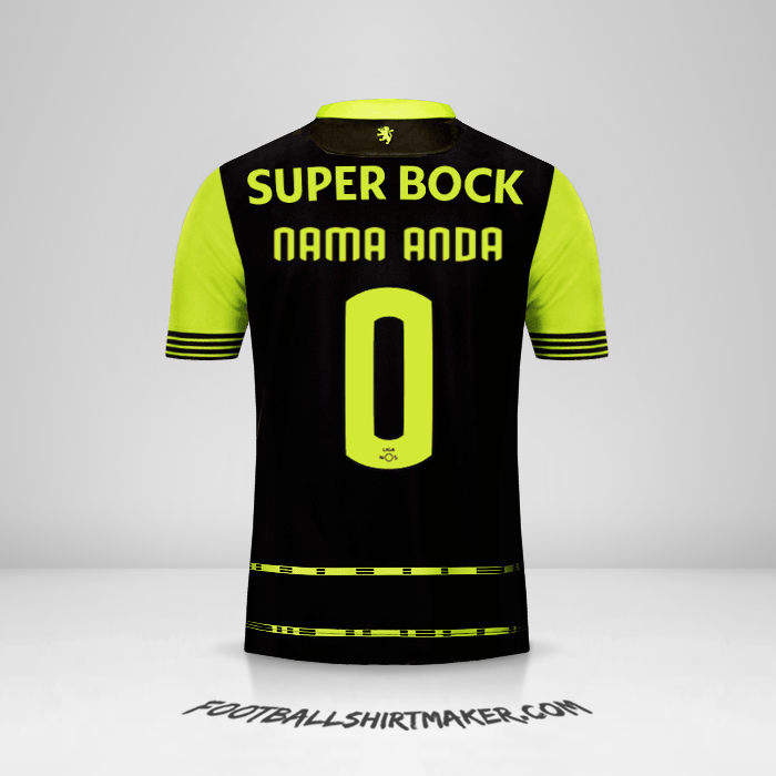 Jersey Sporting Clube 2017/18 II -  nama anda - 0