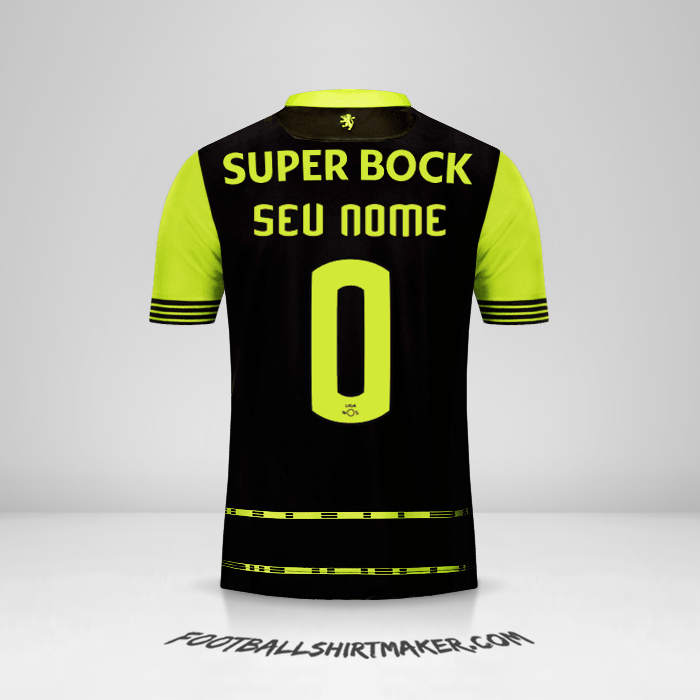 Camisa Sporting Clube 2017/18 II -  seu nome - 0