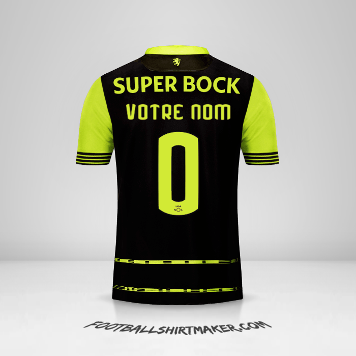 Maillot Sporting Clube 2017/18 II -  votre nom - 0