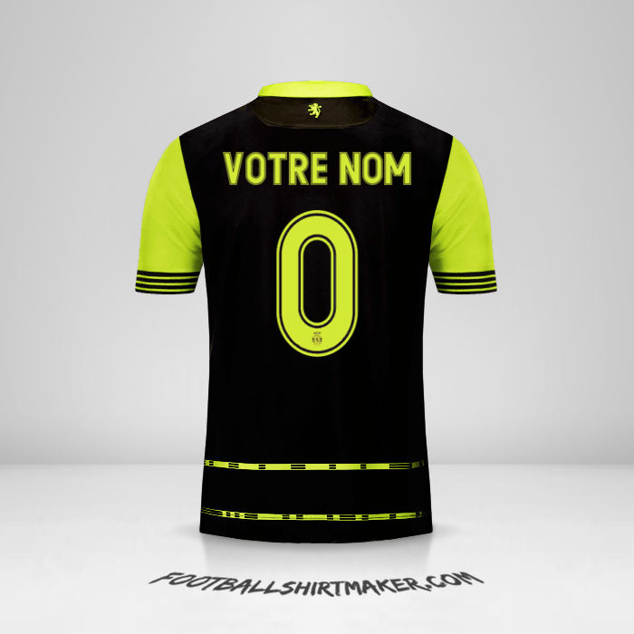 Maillot Sporting Clube 2017/18 Cup II -  votre nom - 0