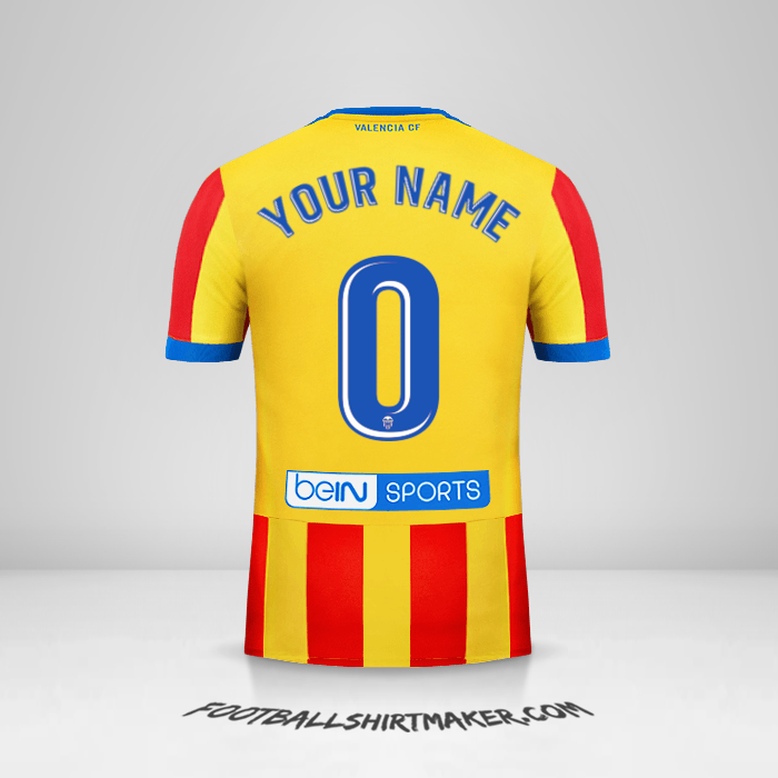 Shirt Valencia CF 2017/18 II -  your name - 0