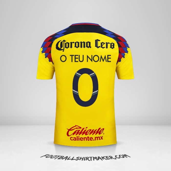 Camisola Club America 2017/18 III -  o teu nome - 0