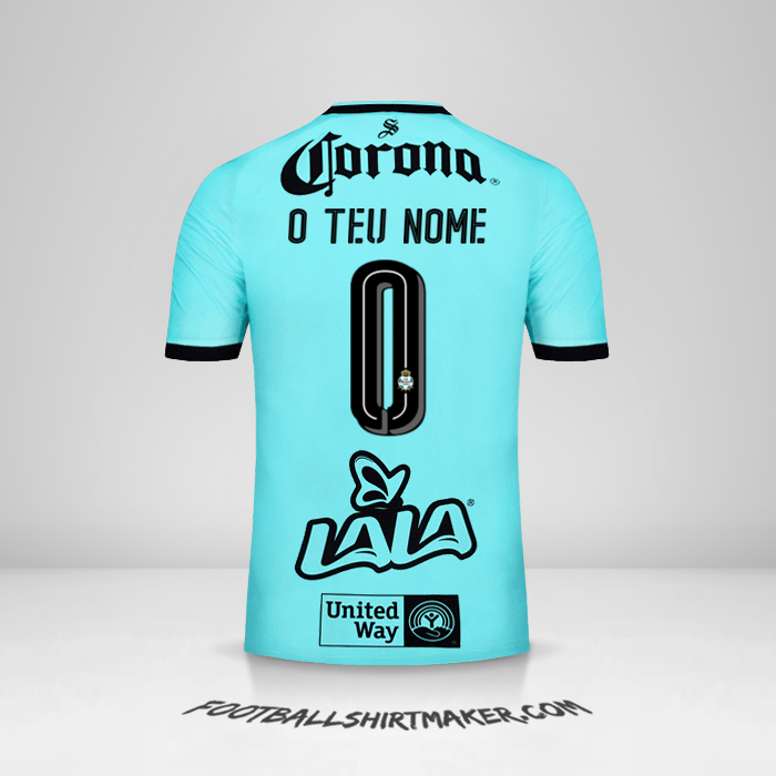 Camisola Santos Laguna 2017/18 III -  o teu nome - 0