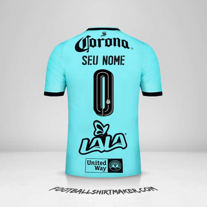 Camisa Santos Laguna 2017/18 III -  seu nome - 0