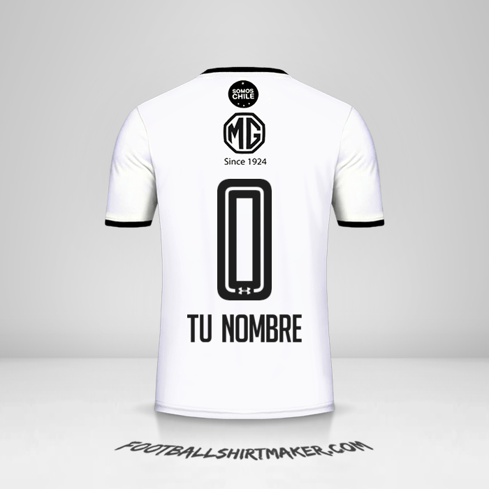 Jersey Colo Colo 2018 -  tu nombre - 0