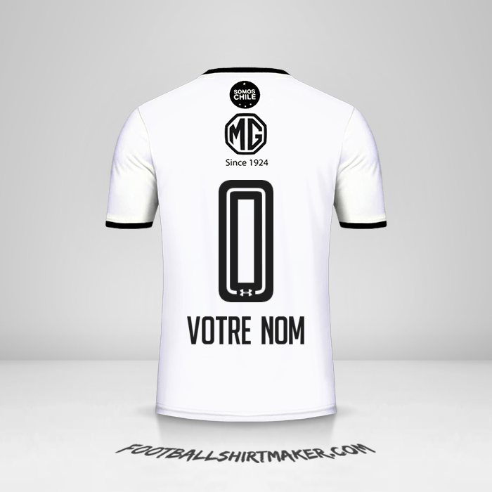 Maillot Colo Colo 2018 -  votre nom - 0