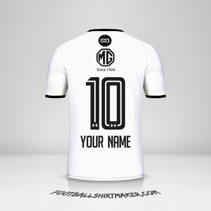 Colo Colo 2018 jersey number 10 your name