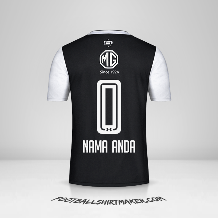 Jersey Colo Colo 2018 II -  nama anda - 0