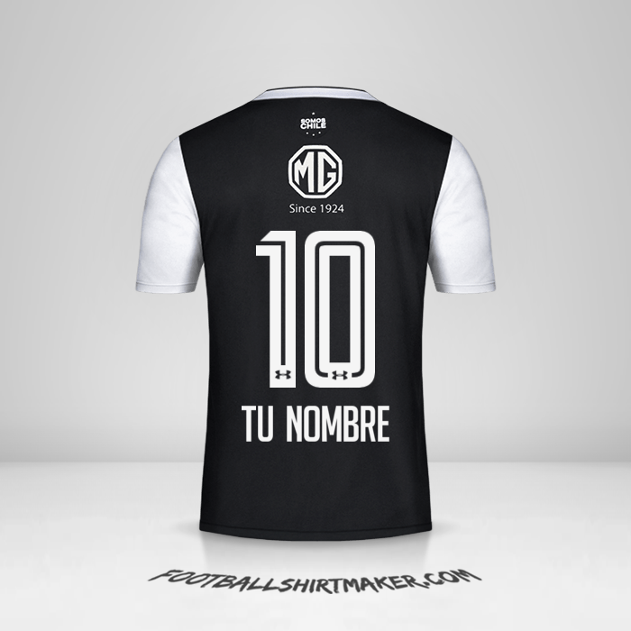 Camiseta Colo Colo 2018 II número 10 tu nombre