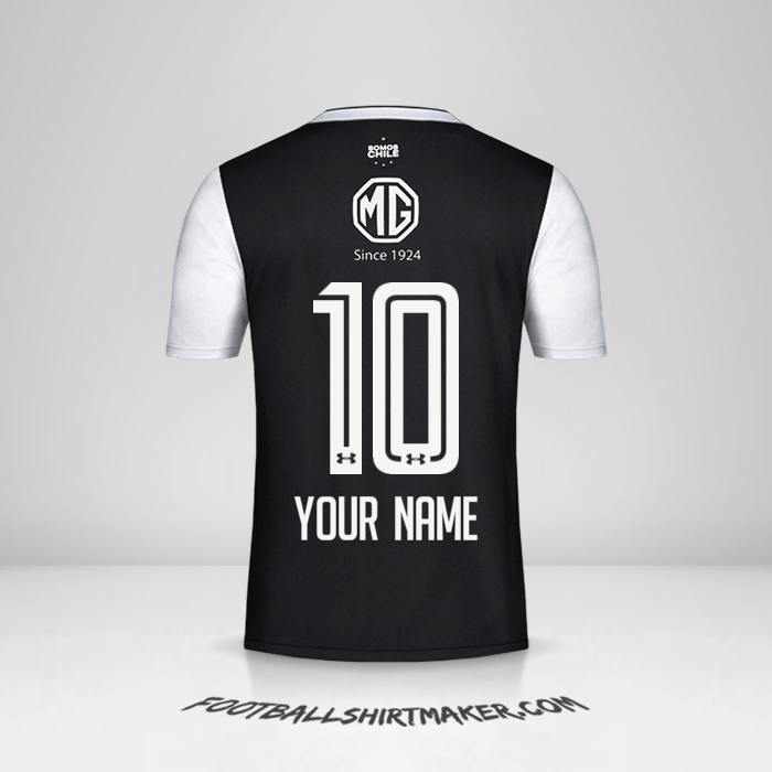 Colo Colo 2018 II shirt number 10 your name